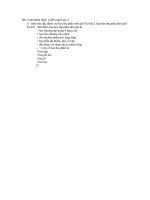 đề thi HKII sinh học 2010 2011