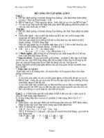 Ôn tập sinh học 9 ôn thi vào 10