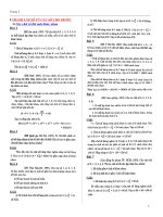 Chuyên đề Tổ hợp xác suất