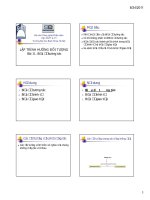 LẬP TRÌNH HƯỚNG đối TƯỢNG   bài 11 BIỂU đồ TƯƠNG tác