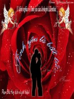 11 ĐỊNH NGHĨA VỀ TÌNH YÊU