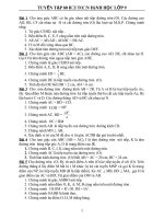 80 bài hình học 9 luyện thi vào lớp 10