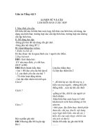 Giáo án tiếng việt 5 tuần 14 bài tập làm văn làm biên bản cuộc họp 