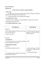 Giáo án tiếng việt 5 tuần 15 bài kể chuyện tập làm văn luyện tập tả người (tả hoạt động) 