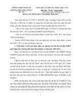 Bao cao danh gia thuc hien nhiem vu nam hoc 2010 2011