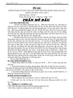 Thiết kế trò chơi đổi mới pp dạy học