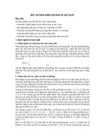 MỘT SỐ KHÁI NIỆM CĂN BẢN VỀ XÁC SUẤT