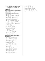 TOAN ON THI VAO LOP 10 NH 2011 2012