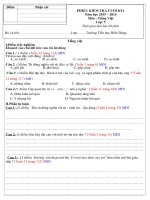 Đề KT môn tieng viet cuoi ki i lop 5 moi nam 2015 2016