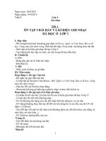 Bài soạn VNEN môn Âm nhạc lớp 4