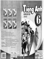 BÀI tập TIẾNG ANH lớp 6 tập 1 bản a3 