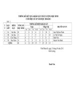 Thong ke diem kiem tra CKII khoi 3