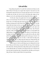 Một số ý kiến đề xuất nhằm nâng cao chất lượng dịch vụ kinh doanh cửa hàng đồ ăn nhanh