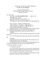 bao cáo thành tích thi đua  lien