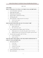 Báo cáo thực tập phân tích công ty cổ phần vinacafé biên hòab