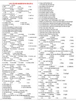 2000 câu tiếng anh thi vào lớp 10 sơ cấp