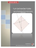 tạp chí nhóm toán  bài tập toán hay
