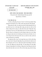 THI ĐỊNH KỲ CUỐI NĂM LỚP 5 TẬP ĐỌC PHẦN ĐỌC HIỂU