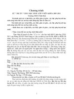 dan ch­uong trinh le tri an nam 2011