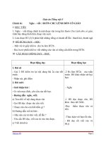 Giáo án tiếng việt 5 tuần 15 bài chính tả nghe,viết buôn chư lệnh đón cô giáo 