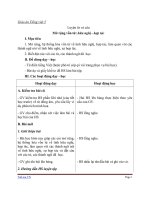 Giáo án tiếng việt 5 tuần 6 bài luyện từ và câu mở rộng vốn từ hữu nghị hợp tác 