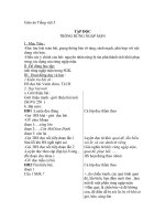 Giáo án tiếng việt 5 tuần 13 bài tập đọc trồng rừng ngập mặn 