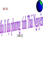 Tìm hiểu các dân tộc tỉnh Thái Nguyên