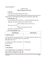 Giáo án tiếng việt 5 tuần 6 bài luyện từ và câu dùng từ đồng âm để chơi chữ 