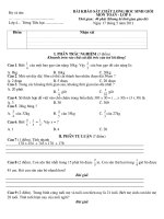 ĐỀ THI HSGLỚP 4.CẤP TRƯỜNG.MÔN TOÁN