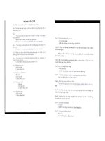 Câu hỏi thi môn công nghệ PM k3