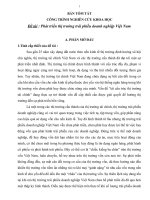 PHÁT TRIỂN THỊ TRƯỜNG TRÁI PHIẾU DOANH NGHIỆP VIỆT NAM