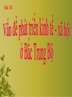 bài 35: Bắc Trung Bộ