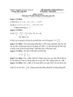 Đề thi HSG cấp trường toán 7 học kỳ I