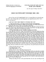 bao cao cuoi nam hoc 2011