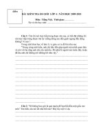 Đề thi học sinh giỏi môn tiếng việt   lớp 4