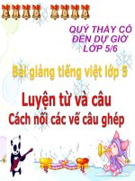 Bài giảng tiếng việt 5 tuần 19 bài cách nối các vế câu ghép3 