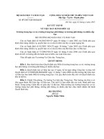 Điều lệ trường trung học