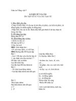 Giáo án tiếng việt 5 tuần 17 bài tập làm văn ôn tập về viết đơn 