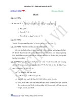Đề thi và đáp án kỳ thi TS 10   phần 1