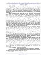 SKKN:ứng dụng CNTT vào dạy học trong chương trình lớp 1