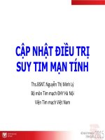 Cập nhật điều trị suy tim mạn