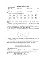 Đề thi ôn tập cho HS lớp 3.Thúy Liễu