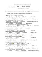 Đề thi tin học trẻ không chuyên 2007