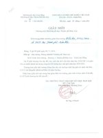 Mời dự phát thưởng GV&HS ,năm 2010 2011