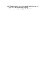 Thầy cô giúp em giải bài toán này với