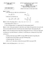 Bộ đề thi THPT các tỉnh 2006   2007