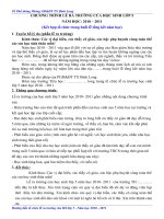 CHƯƠNG TRÌNH LỄ RA TRƯỜNG CHO HL LỚP 5 , NĂM HỌC 2010   2011