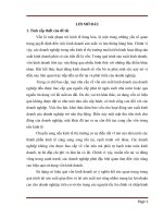 Vốn kinh doanh và các biện pháp nhắm nâng cao hiệu quả tổ chức và sử dụng vốn kinh doanh ở công ty TNHH kim khí thương mại quỳnh minh