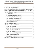 Tìm hiểu về biến đổi fourier cho tín hiệu và hệ thống rời rạc trong miền tần số liên tục