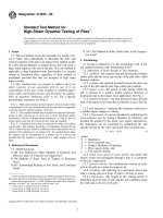 ASTM D4945 Standard Test Method for HighStrain Dynamic Testing